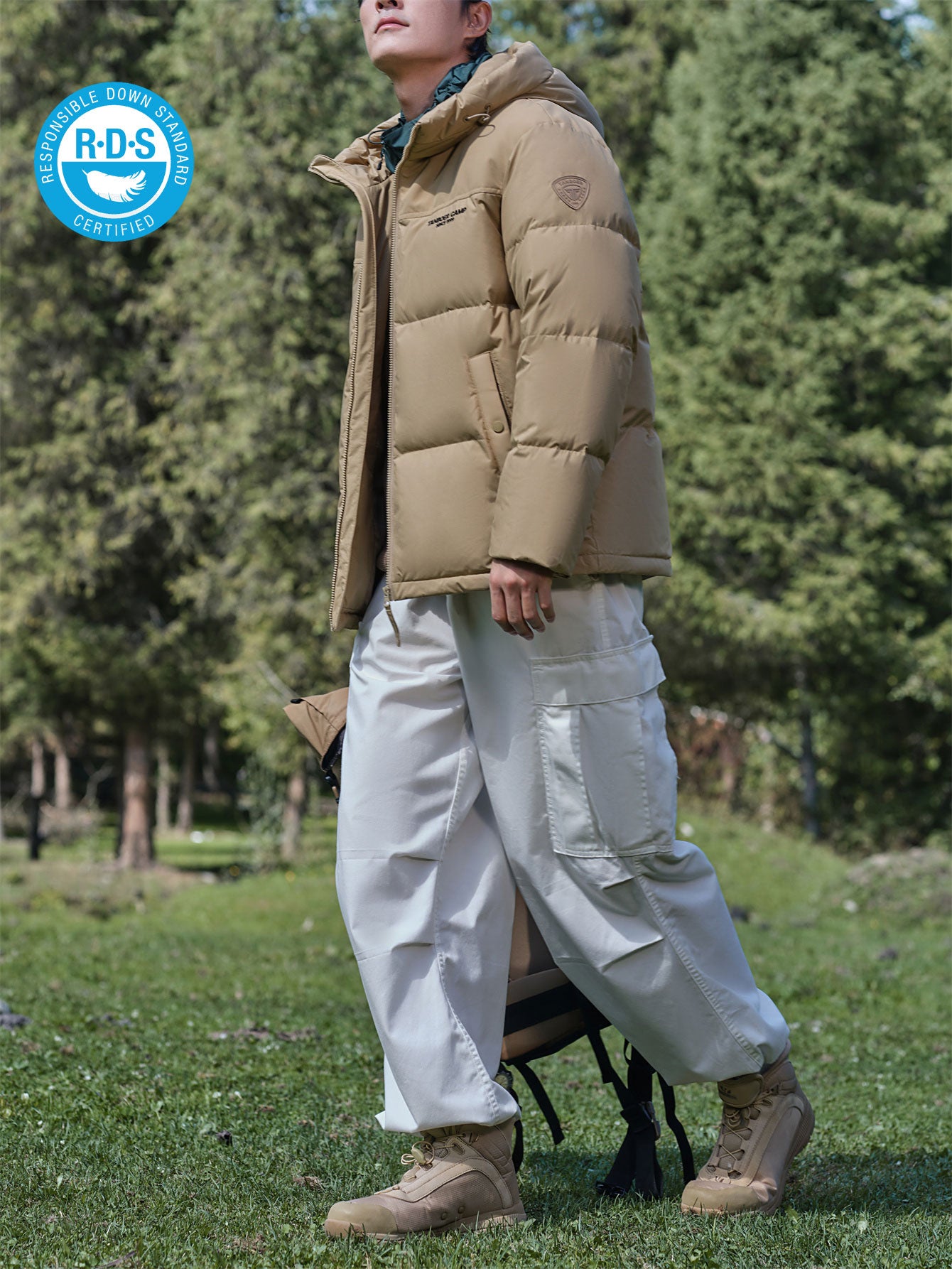 Down Jacket Men Thickened Hooded Winter Coats| Buy Now from Tanboer
