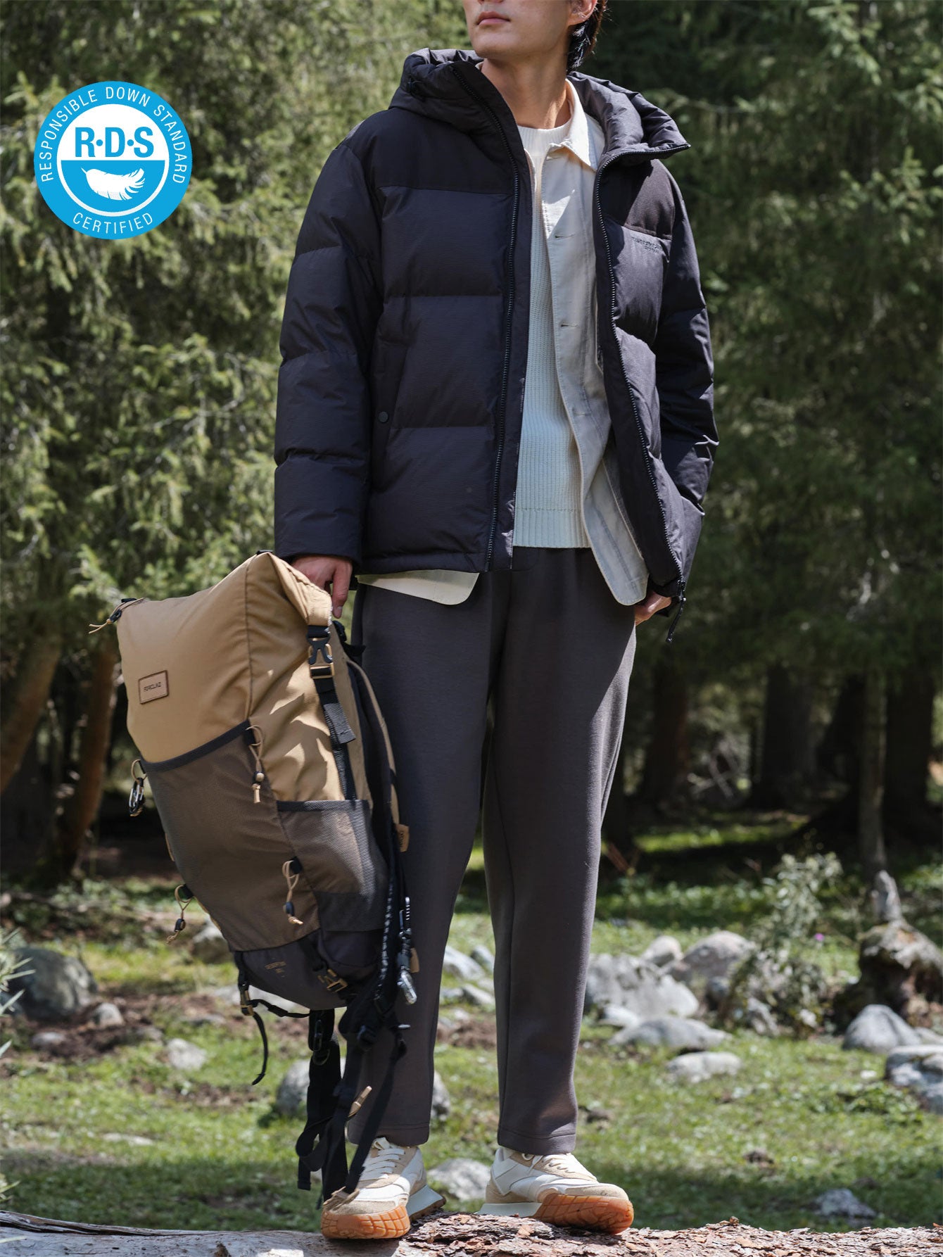 TANBOER Down Jacket Men Thickened Hooded Winter Coats | Tanboer